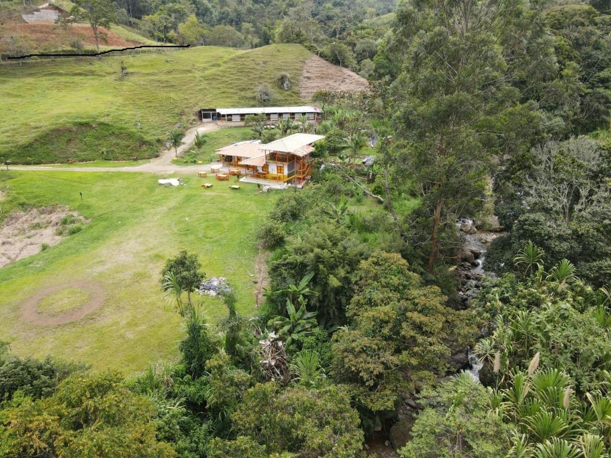 Hospedaje Campestre El Rancho De Jero Villa Jardín Buitenkant foto