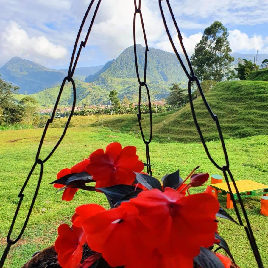 Hospedaje Campestre El Rancho De Jero Villa Jardín Buitenkant foto