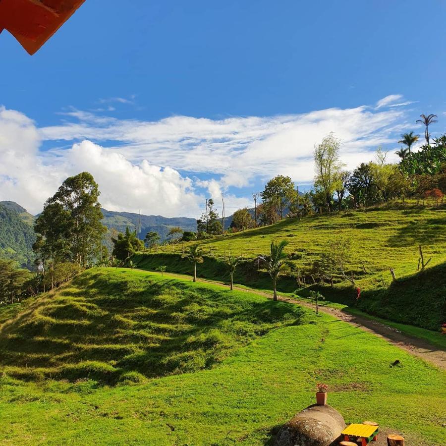 Hospedaje Campestre El Rancho De Jero Villa Jardín Buitenkant foto